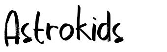 Astrokids шрифт