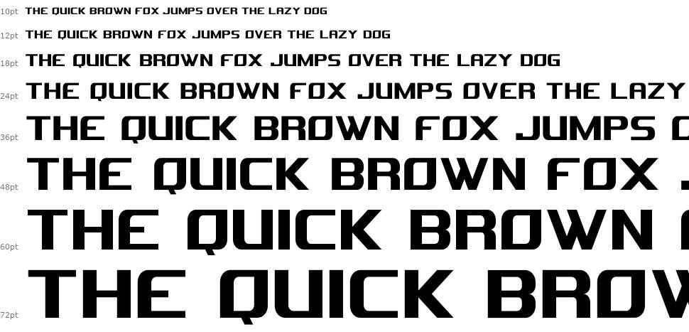 Astron font Waterfall
