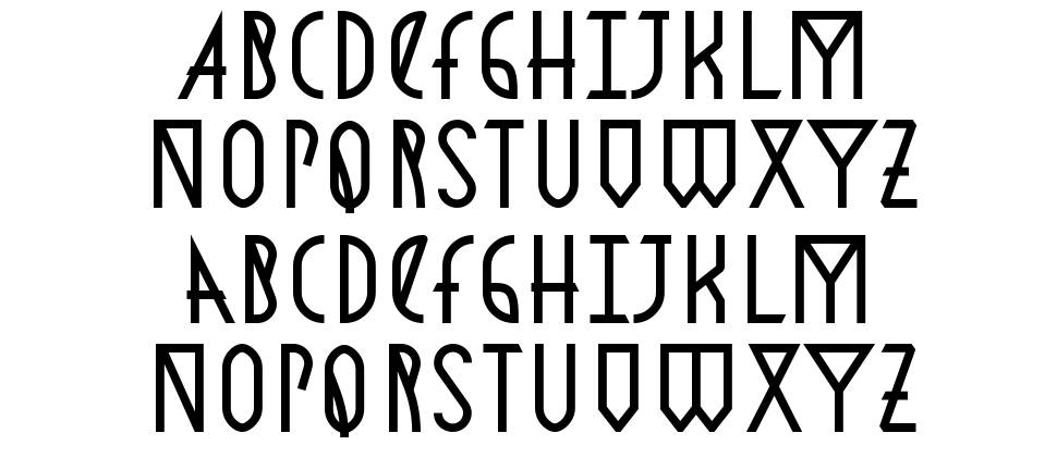 Astronmica 字形 标本