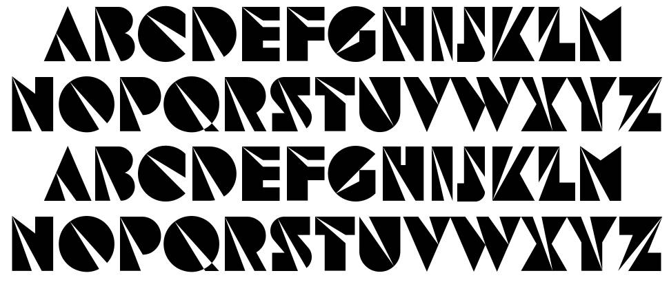 Astroz font specimens
