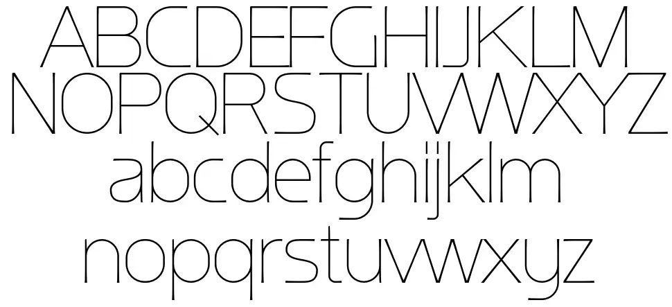 Ata font specimens