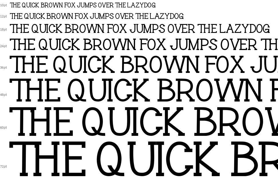 Aterline font Waterfall