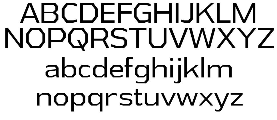 Athabasca font Örnekler