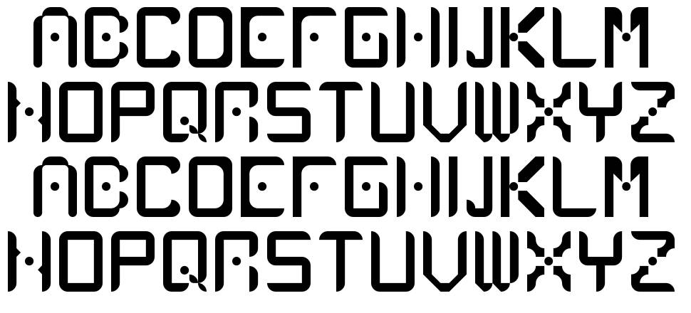 Atlancia font specimens