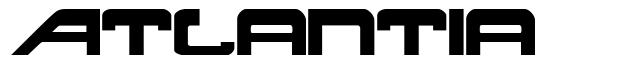 Atlantia font