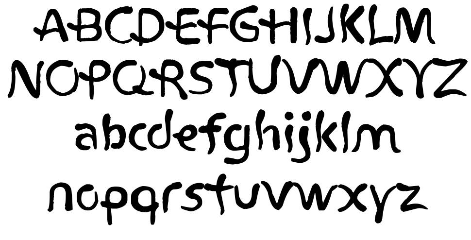 Atlantius 字形 标本