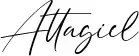 Attagiel schriftart