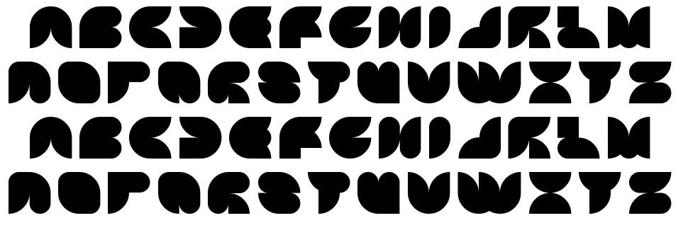 Attic font specimens