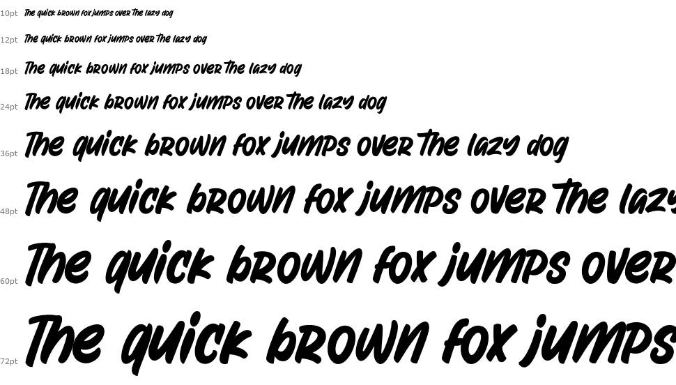 Attractype Reborn font Waterfall