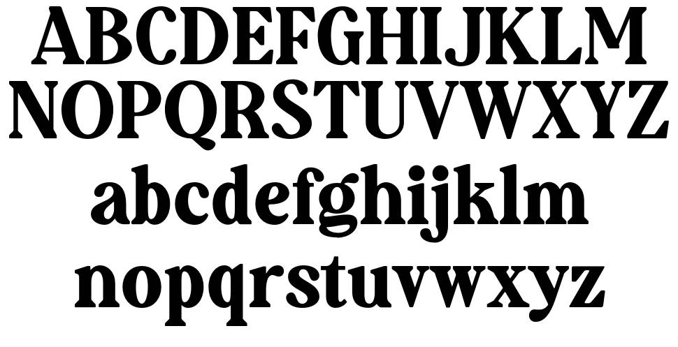 Augillion font specimens