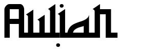 Aulian шрифт
