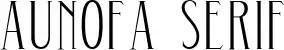 Aunofa Serif
