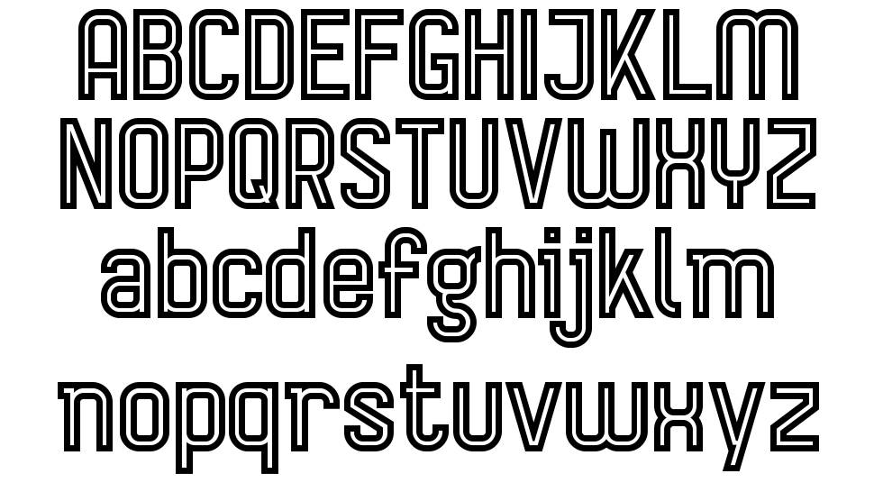 Aurach Tri font Örnekler