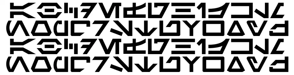 Aurebesh AFfont specimens