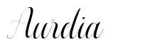 Aurelia шрифт