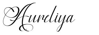 Aureliya 字形