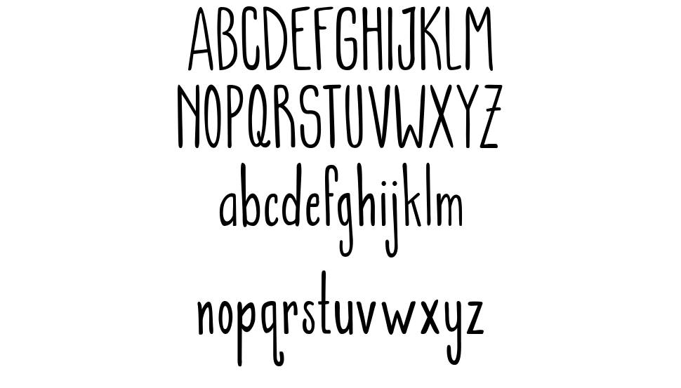 Aurelly font specimens