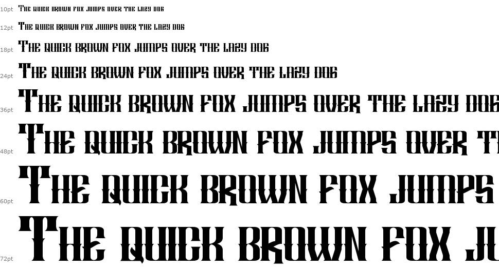 Aurilia Nurlazikana font Şelale