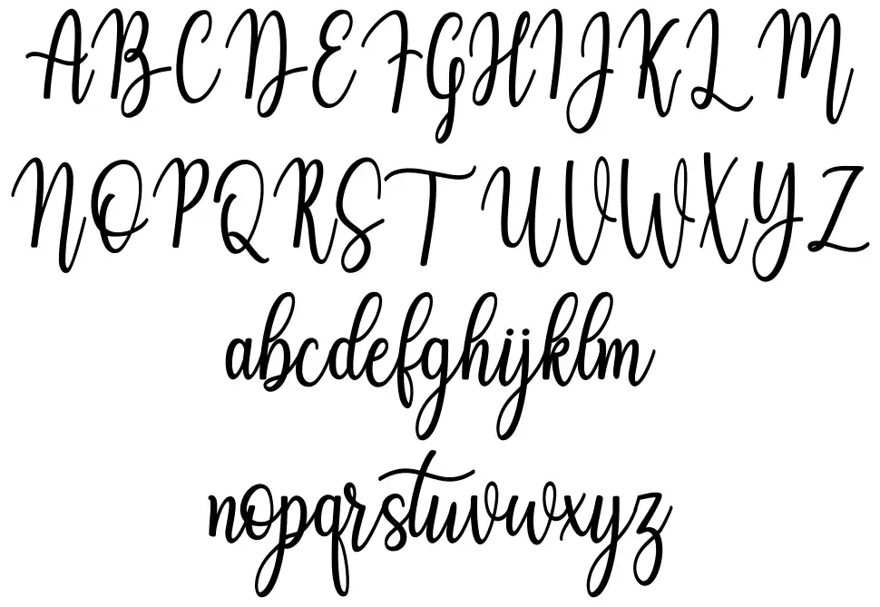 Auristela font specimens