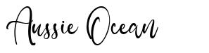 Aussie Ocean písmo
