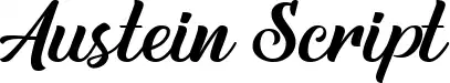 Austein Script font by Letterflow Studio | FontRiver
