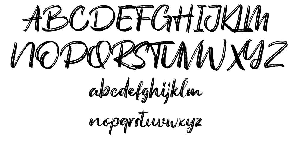 Austellia 字形 标本