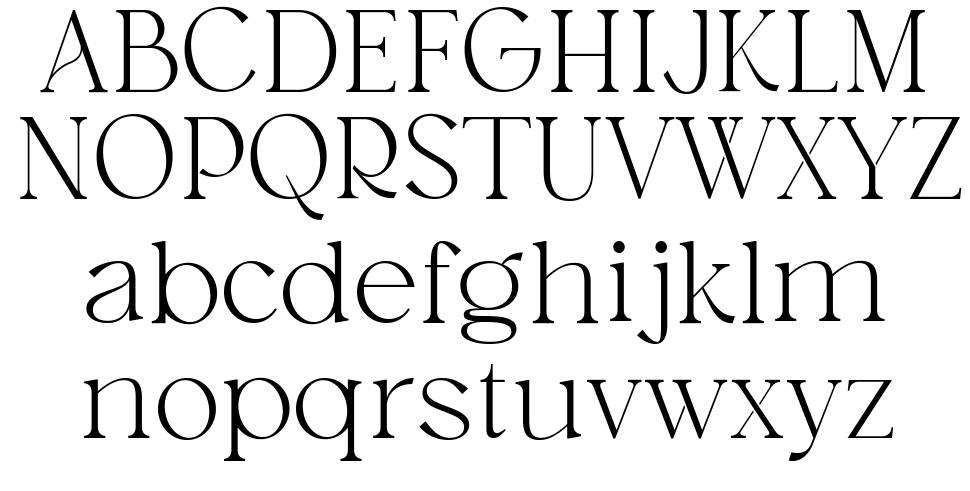 Austen 字形 标本