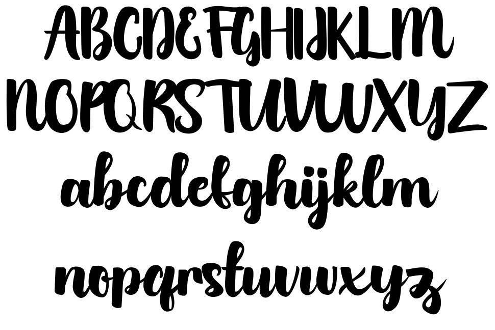 Austhatic Script font