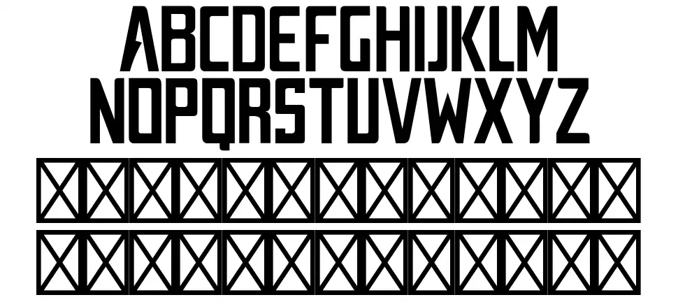 Australia Titlefont specimens