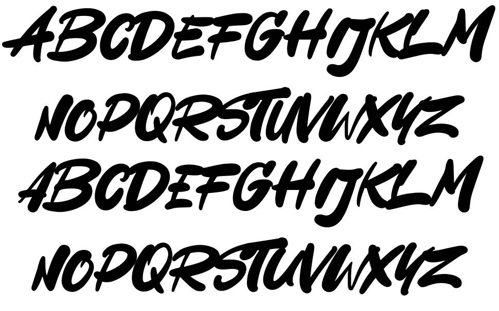 Autodex font specimens