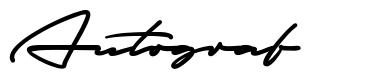 Autograf шрифт