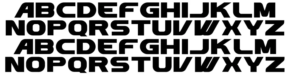 Automovefont specimens