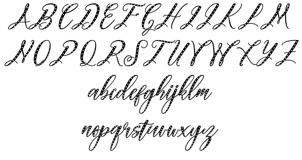Autumn Elegant Script font specimens