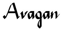 Avagan font