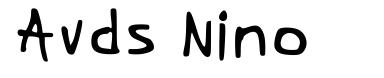 Avds Nino font