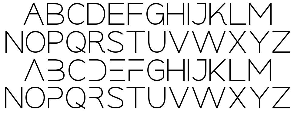 Averox font Örnekler