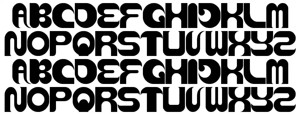 Aviatorfont specimens