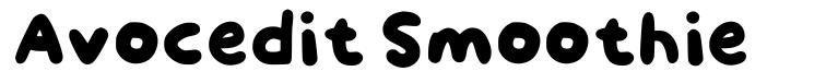 Avocedit Smoothie font
