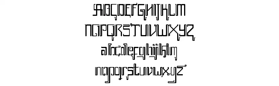 Awesome Java Regular font specimens