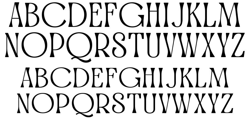Awesome Lathusca font