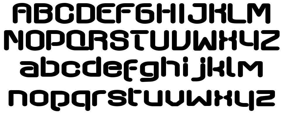 Axaxax-Regular font Örnekler