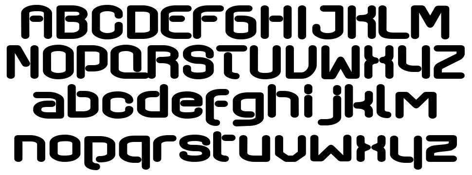 Axaxax-Regularfont specimens