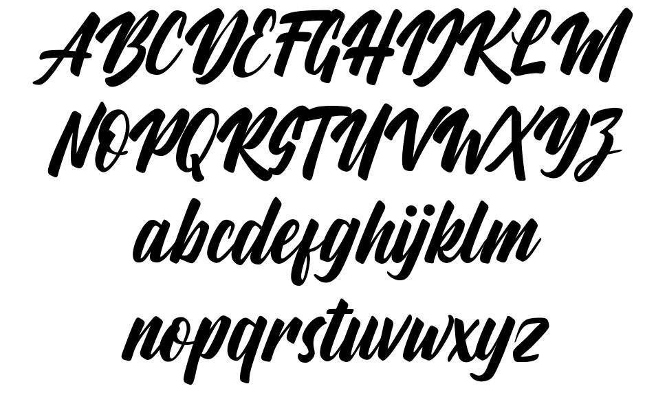 Aylafs font specimens
