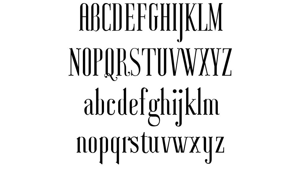 Ayres font specimens