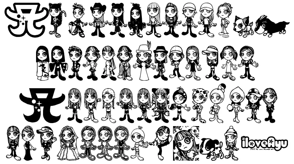 Ayupan font by FontRiver