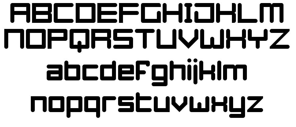 Azertype font specimens