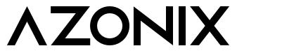 Azonix шрифт