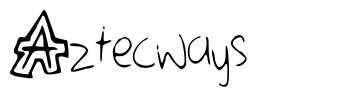 Aztecways font