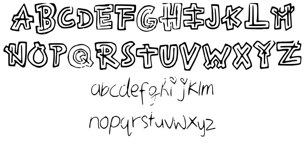 Aztecways font Örnekler