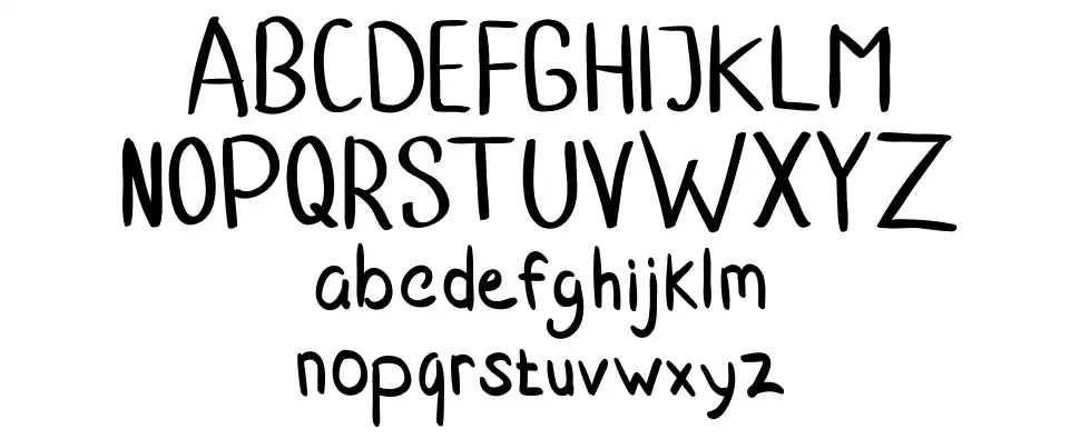 Azure font specimens